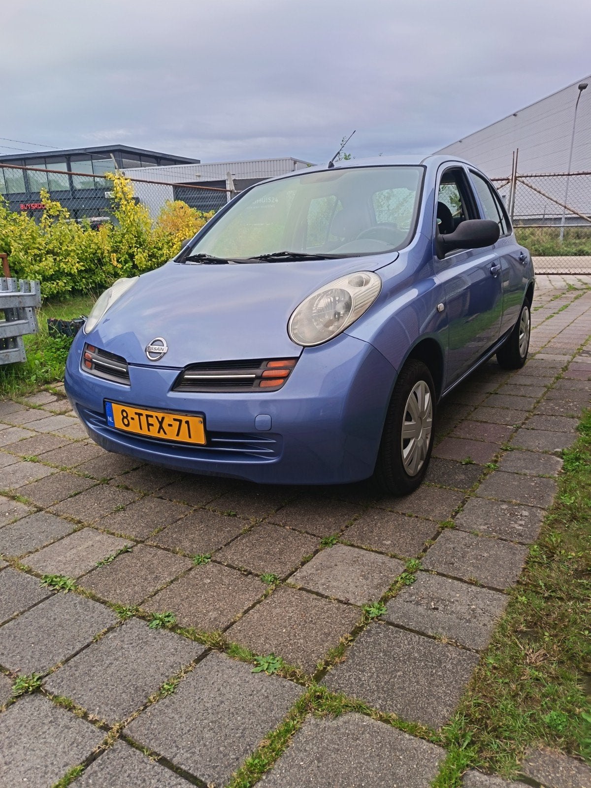 Nissan Micra 1.2 59KW 5DR 2004 Blauw , nieuwe APK weinig km., Auto's, Voorwielaandrijving, 40 €/maand, 4 cilinders, Blauw