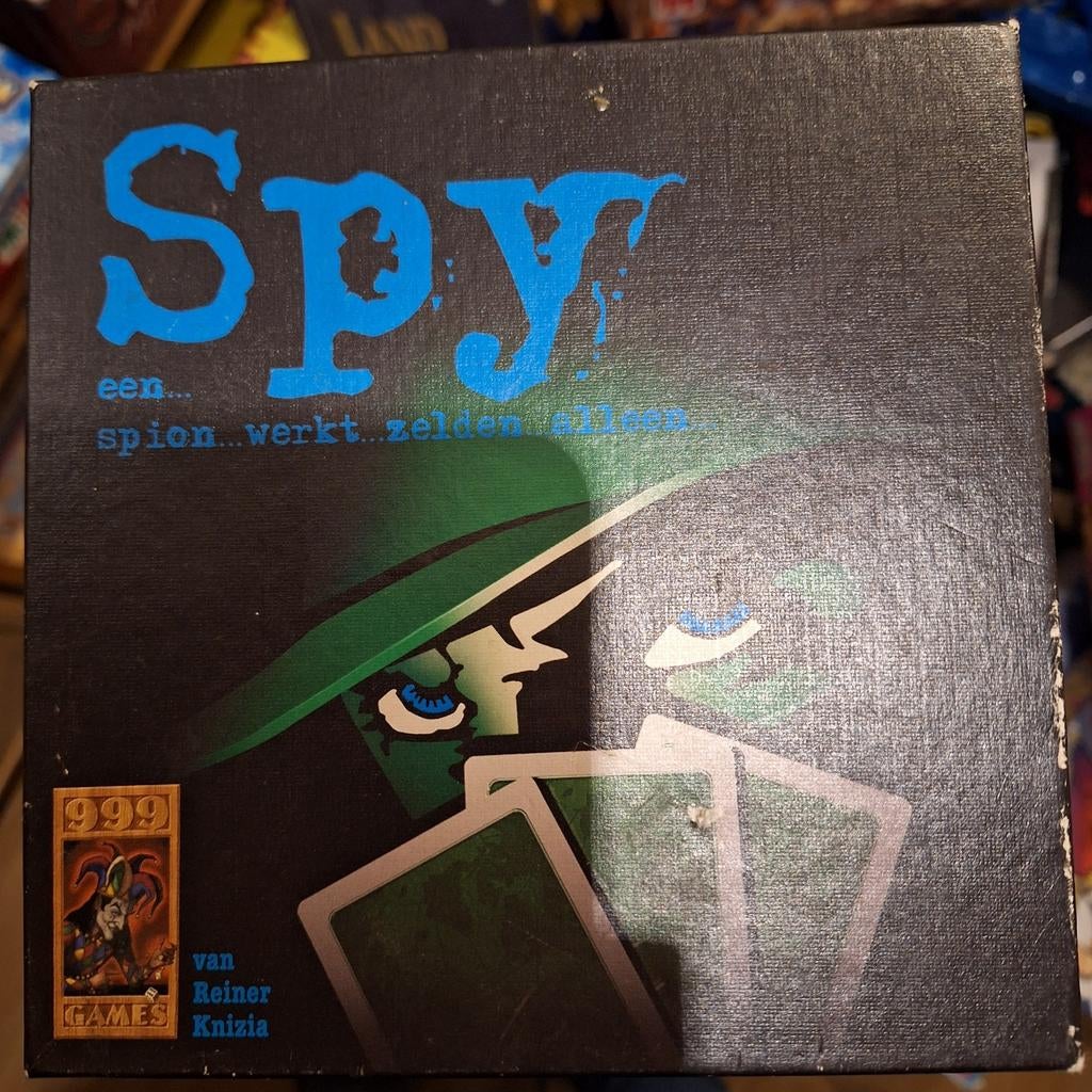 Spy: Een Spion Werkt Zelden Alleen - Bordspel, Vijf spelers of meer, Ophalen of Verzenden, Gebruikt, 999 Games