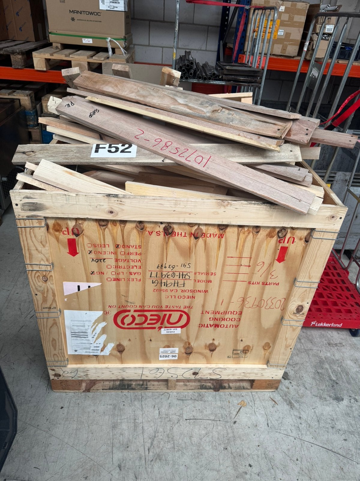 Haard hout, Minder dan 3 m³, Ophalen
