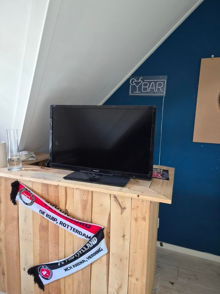Smart TV Philips 32inch met muurbeugel, Ophalen, Philips, 50 Hz, LCD