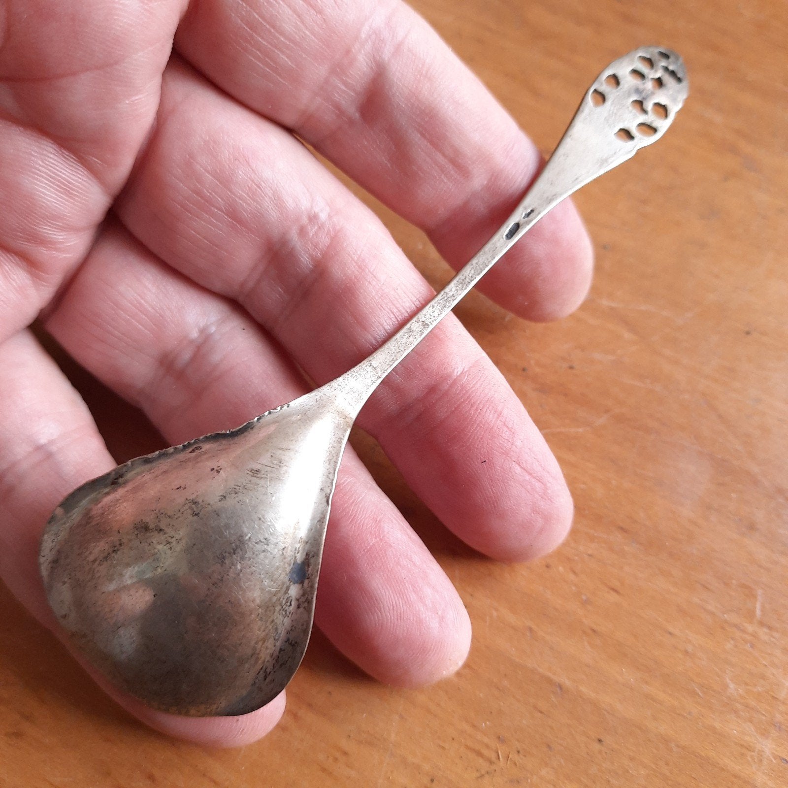 Zilveren Suikerschep Tweede Gehalte 11,85 gram, Verzenden, Zo goed als nieuw, Zilver, Zilver