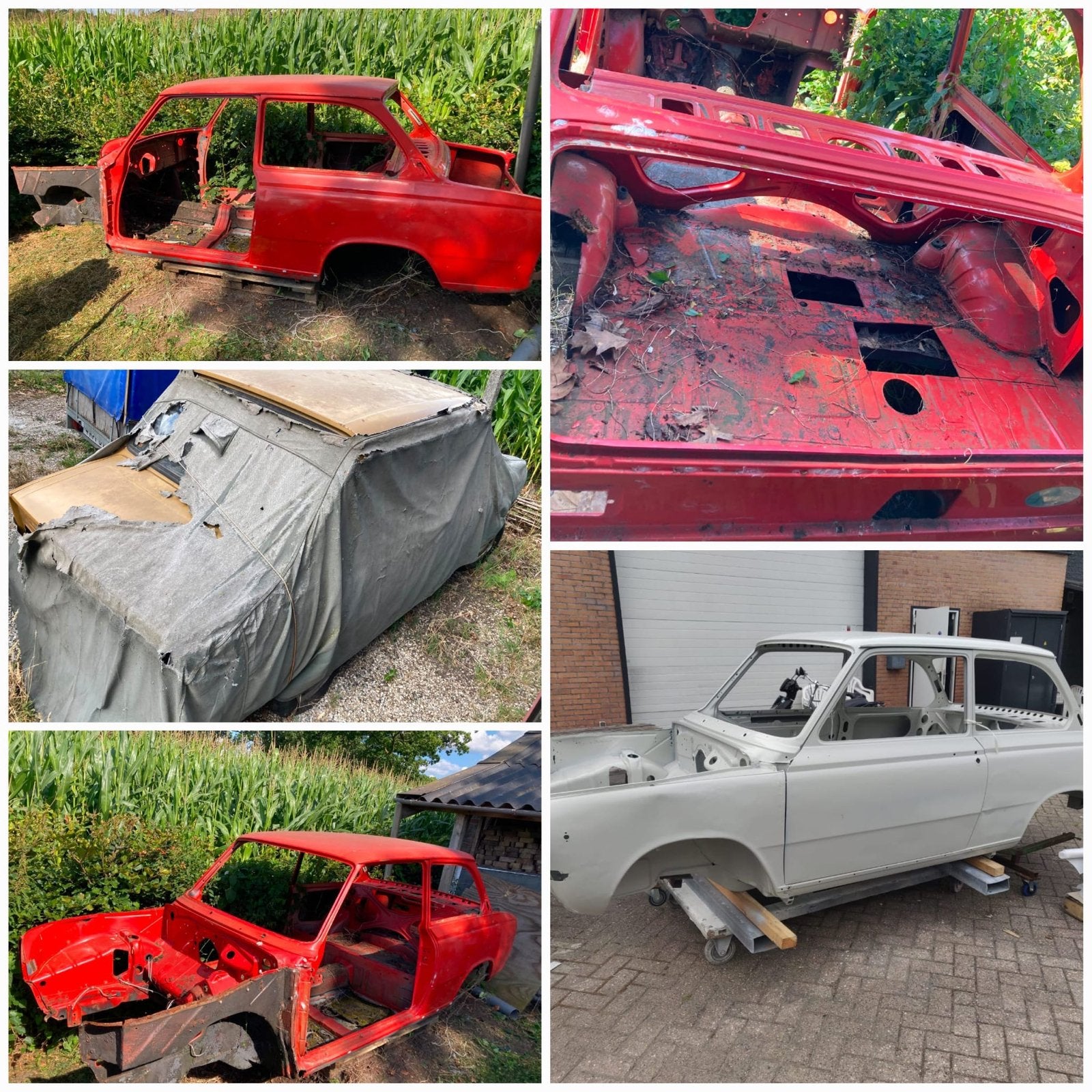 3xDAF 46 onderdelen/project, Ophalen, Gebruikt, Oldtimer onderdelen