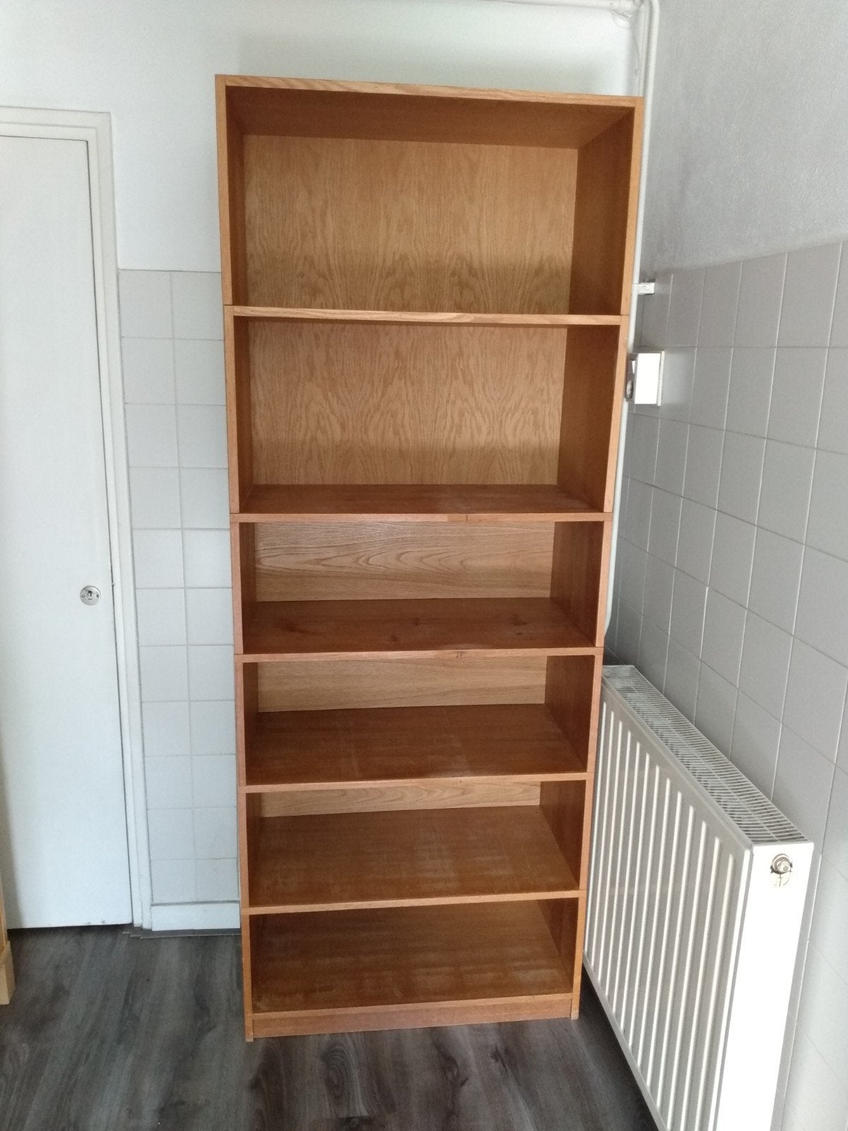 Houten kast 206x80x40, Huis en Inrichting, Kasten | Boekenkasten, Ophalen, Gebruikt, 25 tot 50 cm, 200 cm of meer