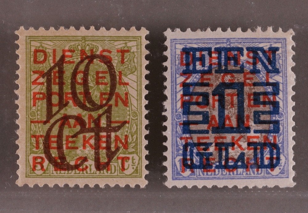 Nederland NVPH 132 - 133 (ongebr), Postzegels en Munten, Postzegels | Nederland, Ophalen of Verzenden, T/m 1940, Postfris