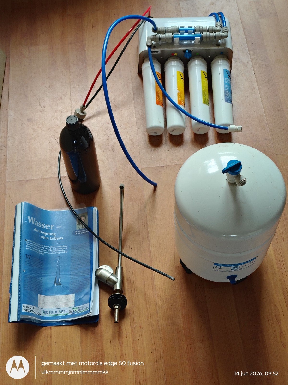 Reverse osmose water filter PA-E, Ophalen of Verzenden, Gebruikt