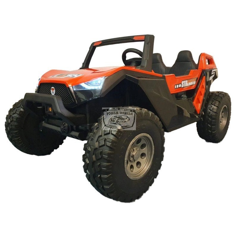 Power Buggy 24 volt high speed 4WD 2.4G 2 PERSOONS Rood, Power wheels elektrische kinderauto amsterdam, Nieuw, Info@power-wheels.nl