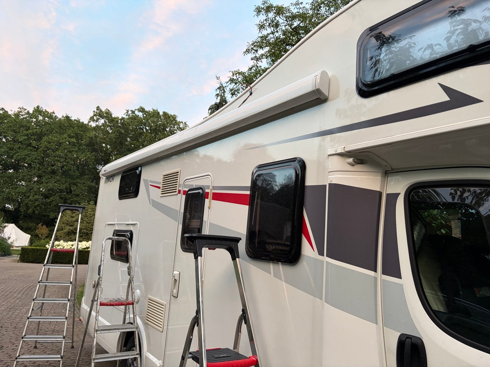 Thule Omnistor 5200 luifel 4.50M voor camper/caravan, Ophalen, Gebruikt