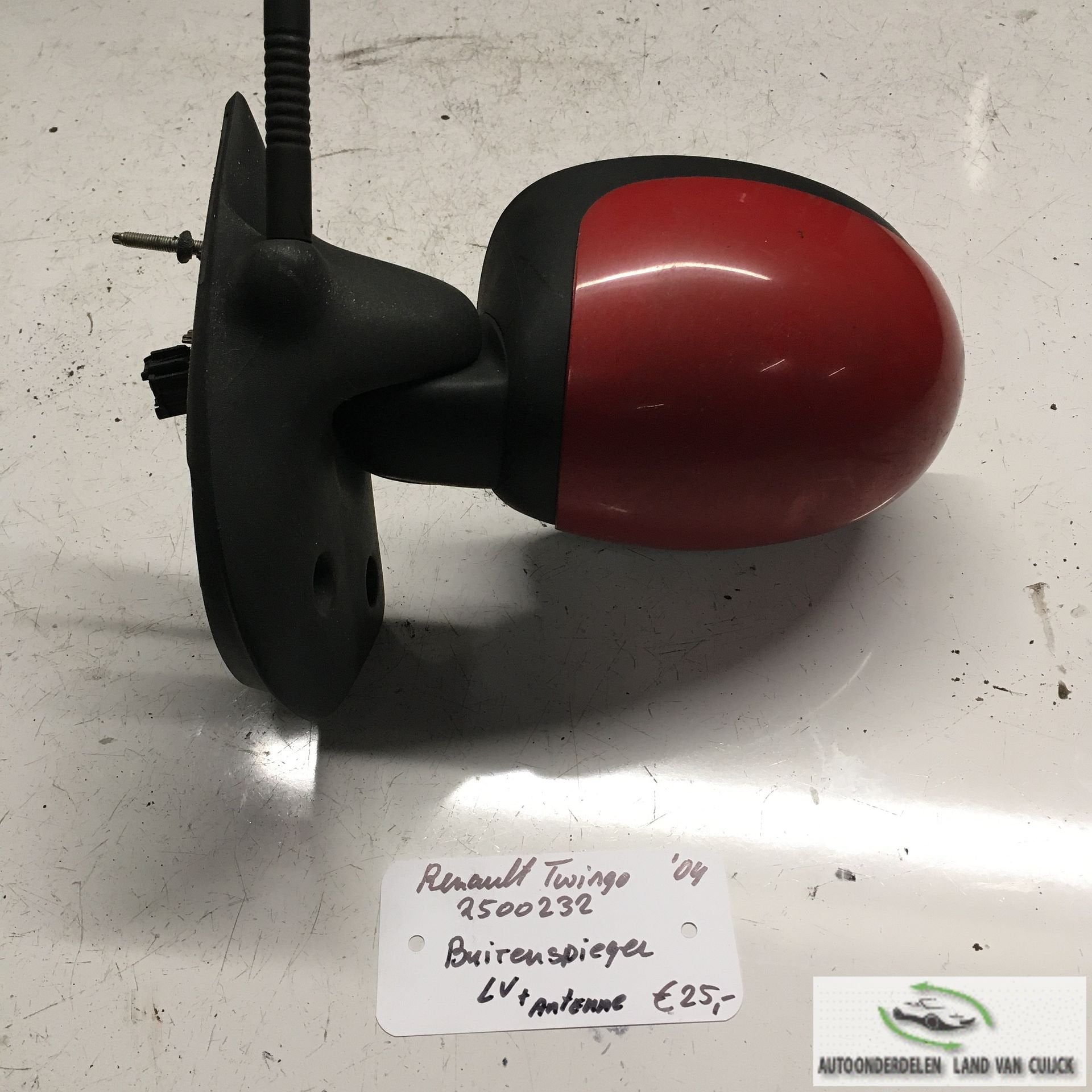 Renault Twingo 1.2 2004 2500232  Buitenspiegel Linksvoor met, Gebruikt, -, -, Ophalen of Verzenden