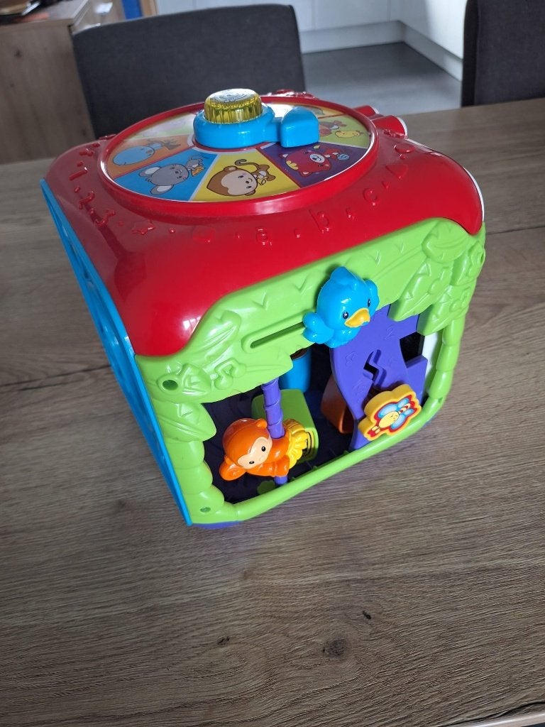 Vtech Kubus met activiteiten voor baby, dreumes, peuter, Kinderen en Baby's, Speelgoed | Vtech, Ophalen of Verzenden, Zo goed als nieuw