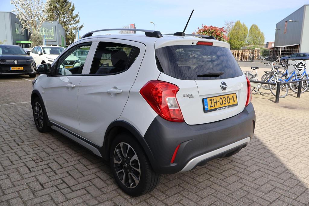 Opel KARL 1.0 Rocks Online Edition 1e Eigenaar | Volledig On, Auto's, Opel, Voorwielaandrijving, 839 kg, Stof, Gebruikt