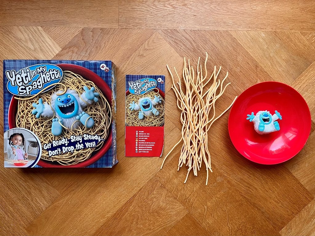 Yeti in mijn Spaghetti, Een of twee spelers, Ophalen, Zo goed als nieuw, Goliath