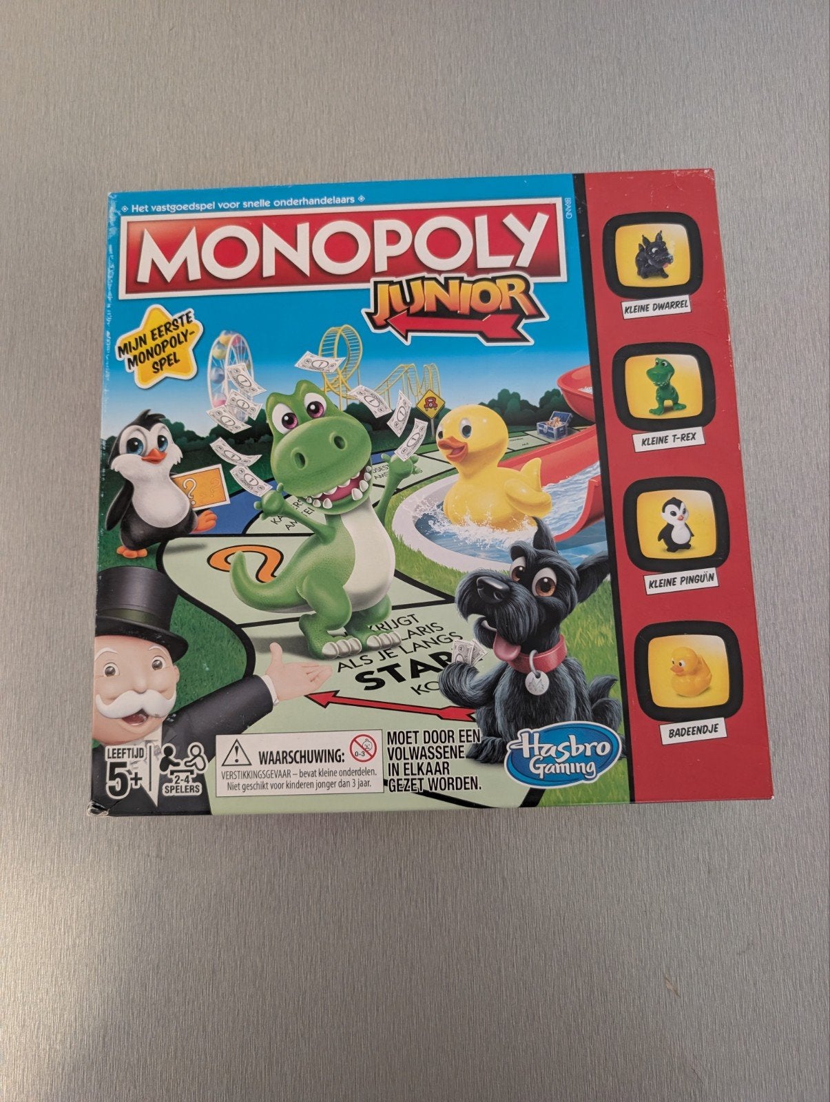 Monopoly Junior - Mijn Eerste Monopoly Spel, Een of twee spelers, Ophalen of Verzenden, Gebruikt, Hasbro Gaming