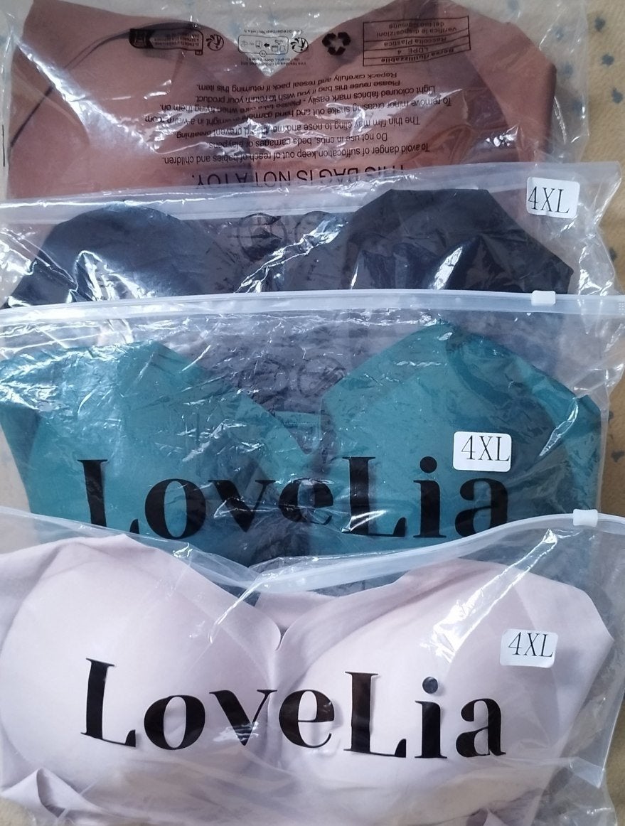 4x zonder beugel voorgevormde bhs, Lovelia, Ophalen of Verzenden, Nieuw