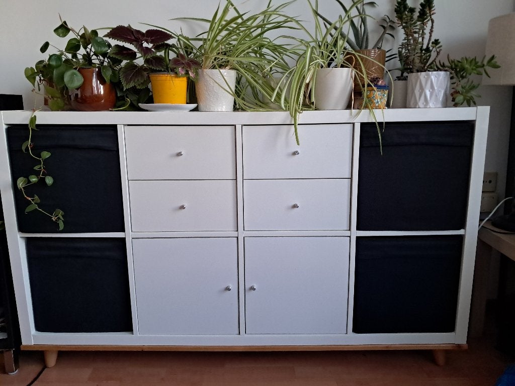 Meubel met lades en kast, Ophalen, 100 tot 150 cm, 5 laden of meer, Minder dan 100 cm