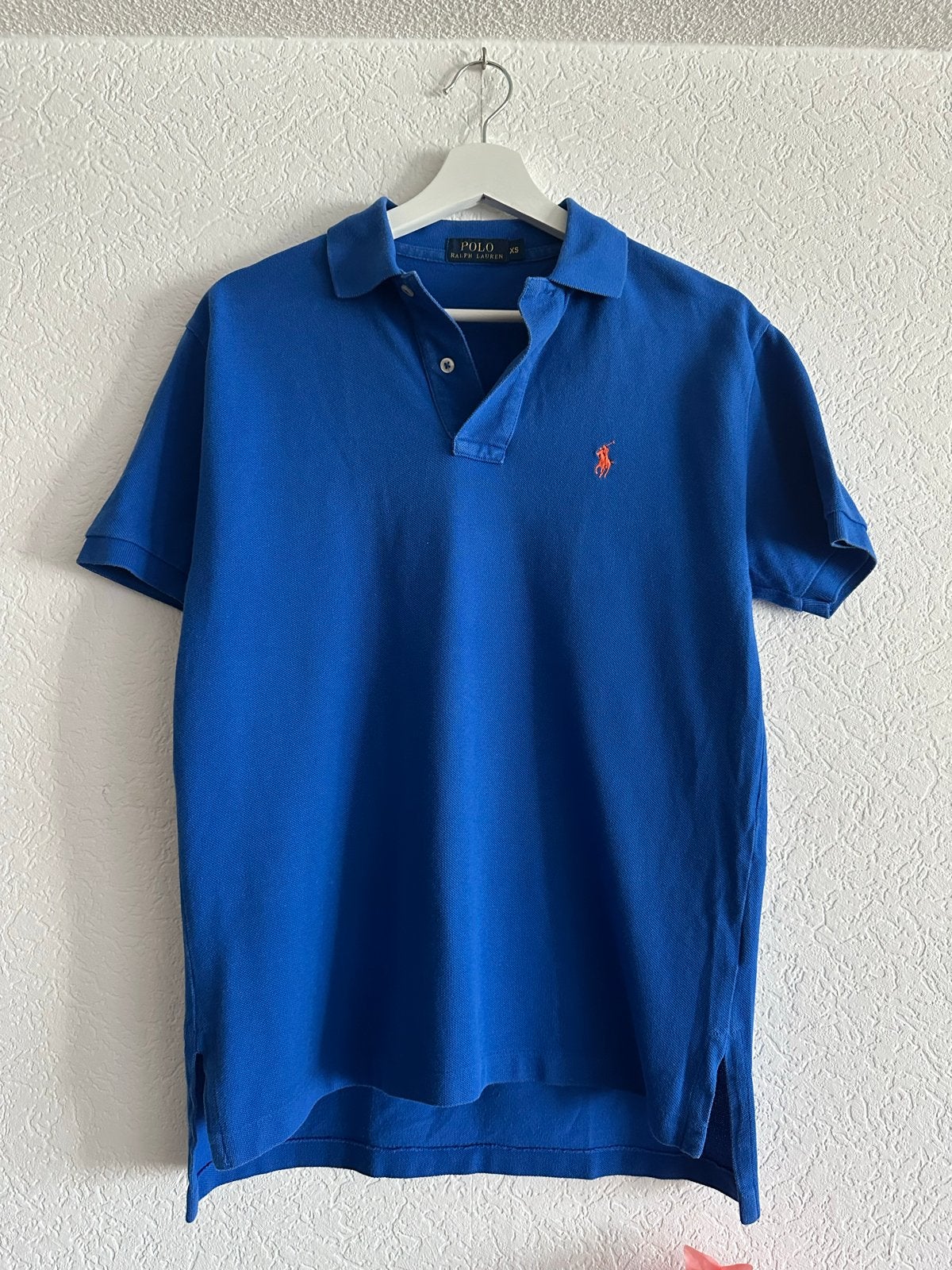 Polo Ralph Lauren Poloshirt - Blauw - Maat XS, Ophalen of Verzenden, Zo goed als nieuw, Maat 46 (S) of kleiner, Blauw