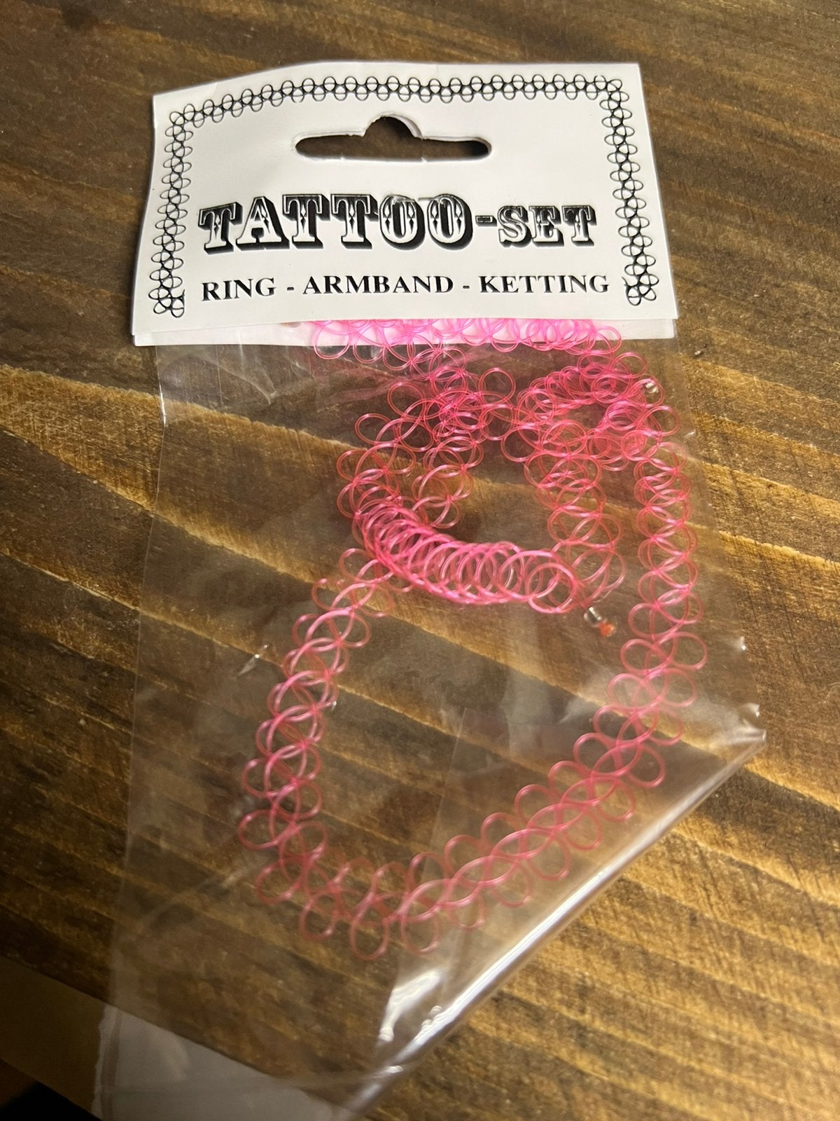 Nieuwe tattoo set 3 delig, Ophalen, Nieuw, Carnaval
