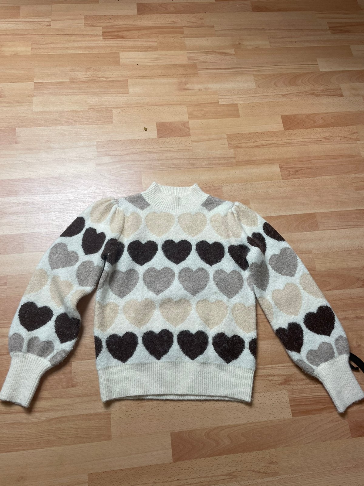 Leuke dames trui met hartjes. Nieuw!, Kleding | Dames, Truien en Vesten, Ophalen of Verzenden, Nieuw, Zwart