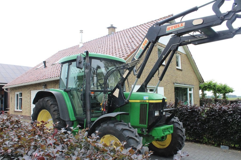 John Deere 6010 met voorlader, Gebruikt, 80 tot 120 Pk, John Deere, 7500 tot 10000