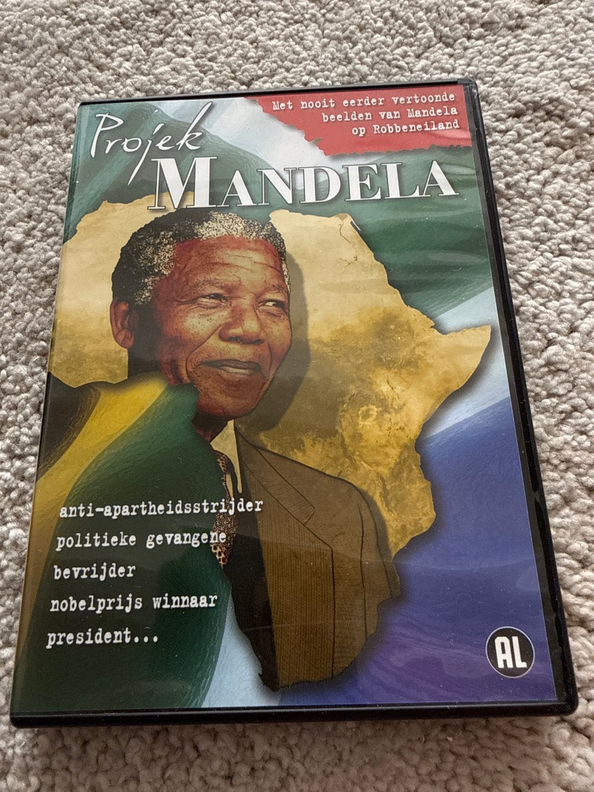 Projek Mandela DVD - Anti-apartheidsstrijder, Gebruikt, Alle leeftijden, Nederlands, Politiek of Geschiedenis