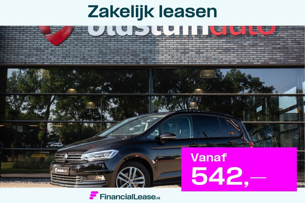 Volkswagen Touran 1.5 TSI Comfortline Business 7p , 7 persoo, Zwart, 4 cilinders, 150 pk, 7 stoelen
