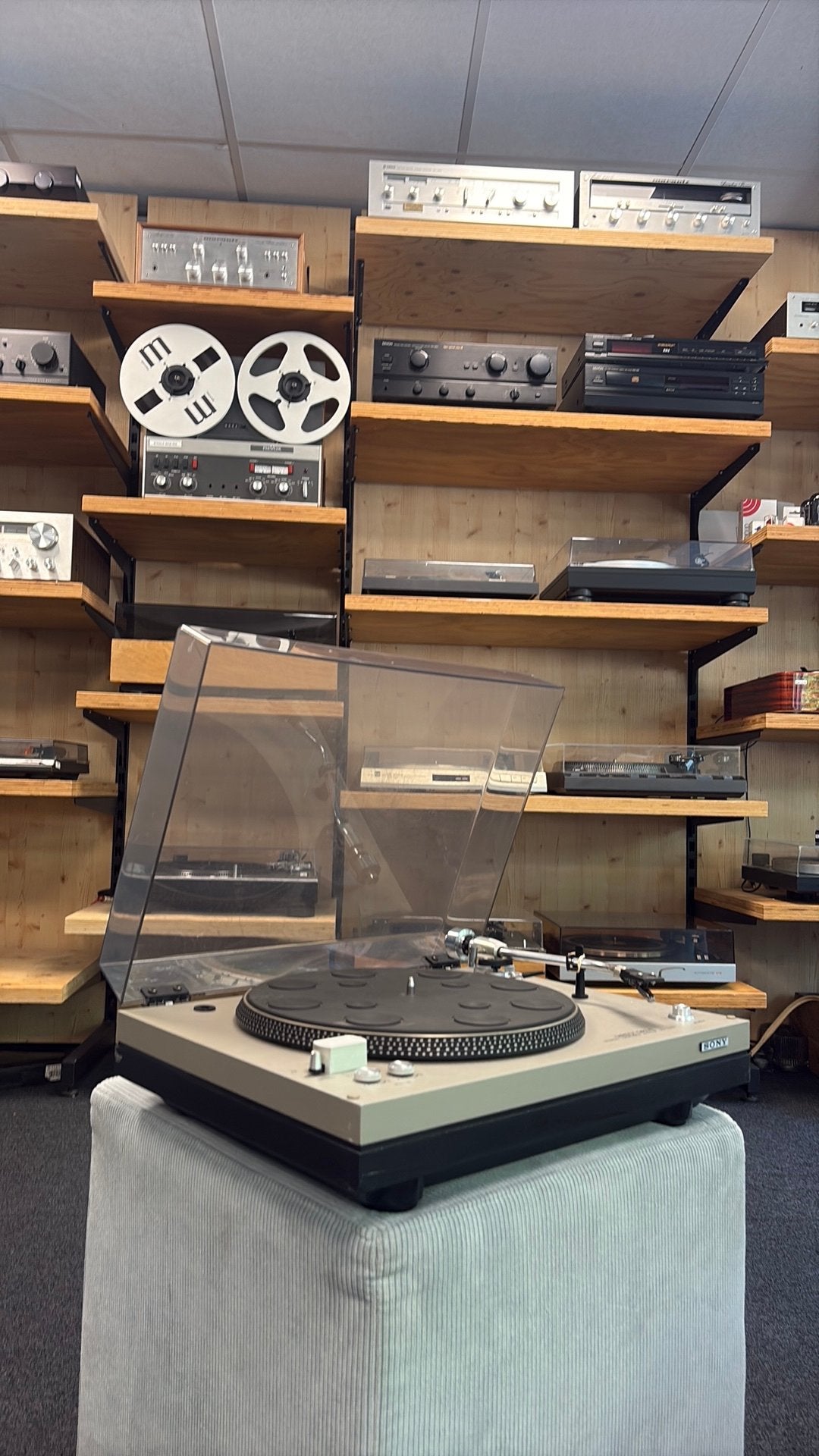 Sony PS-3300 platenspeler incl garantie, Ophalen, Automatisch, Refurbished, Platenspeler
