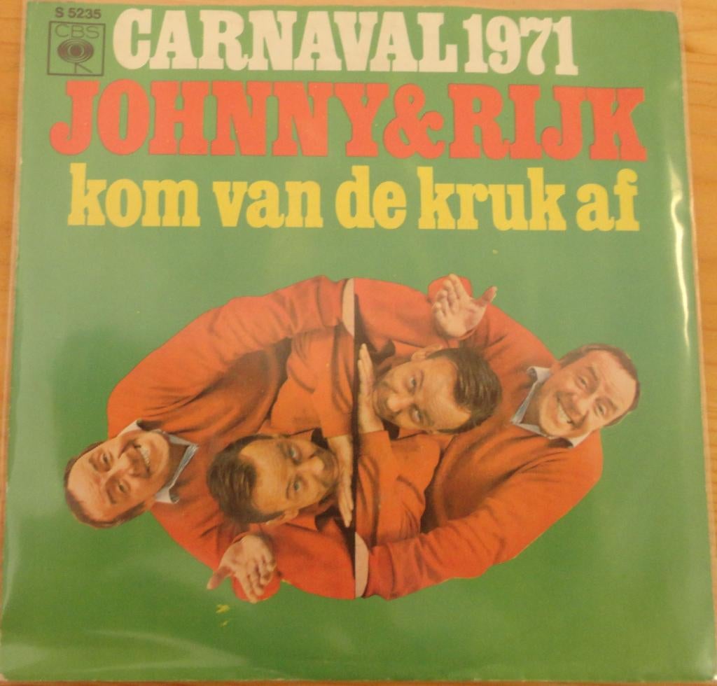 Johnny & Rijk > Kom van de kruk af, Gebruikt, 7 inch, Single, Ophalen of Verzenden