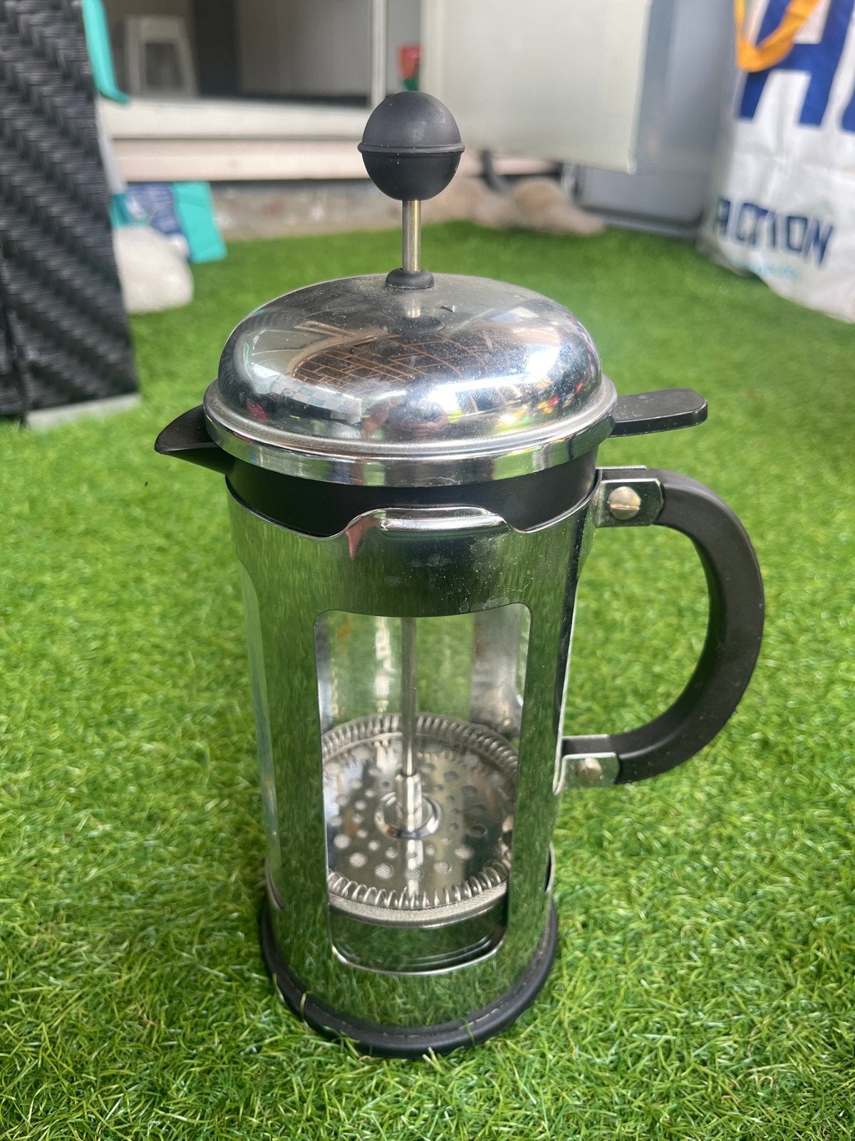RVS Bodum Koffiepers / French Press, Ophalen, Overige modellen, Gemalen koffie, Zo goed als nieuw