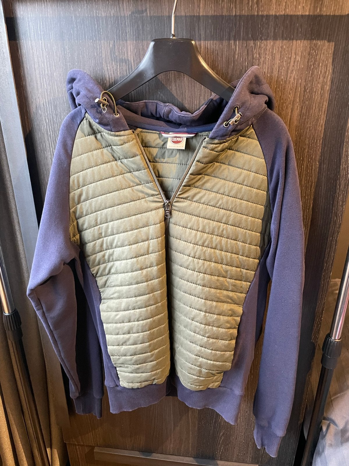 Colmar Originals hoodie met gewatteerd voorpand, Ophalen of Verzenden, Zo goed als nieuw, Groen