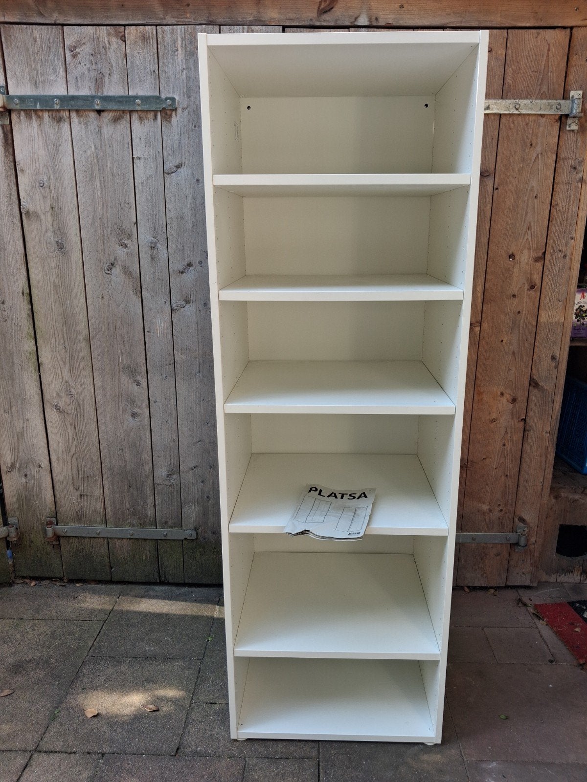 Platsa Ikea kast met Skatval Ikea deur en mandlade, Ophalen, Zo goed als nieuw