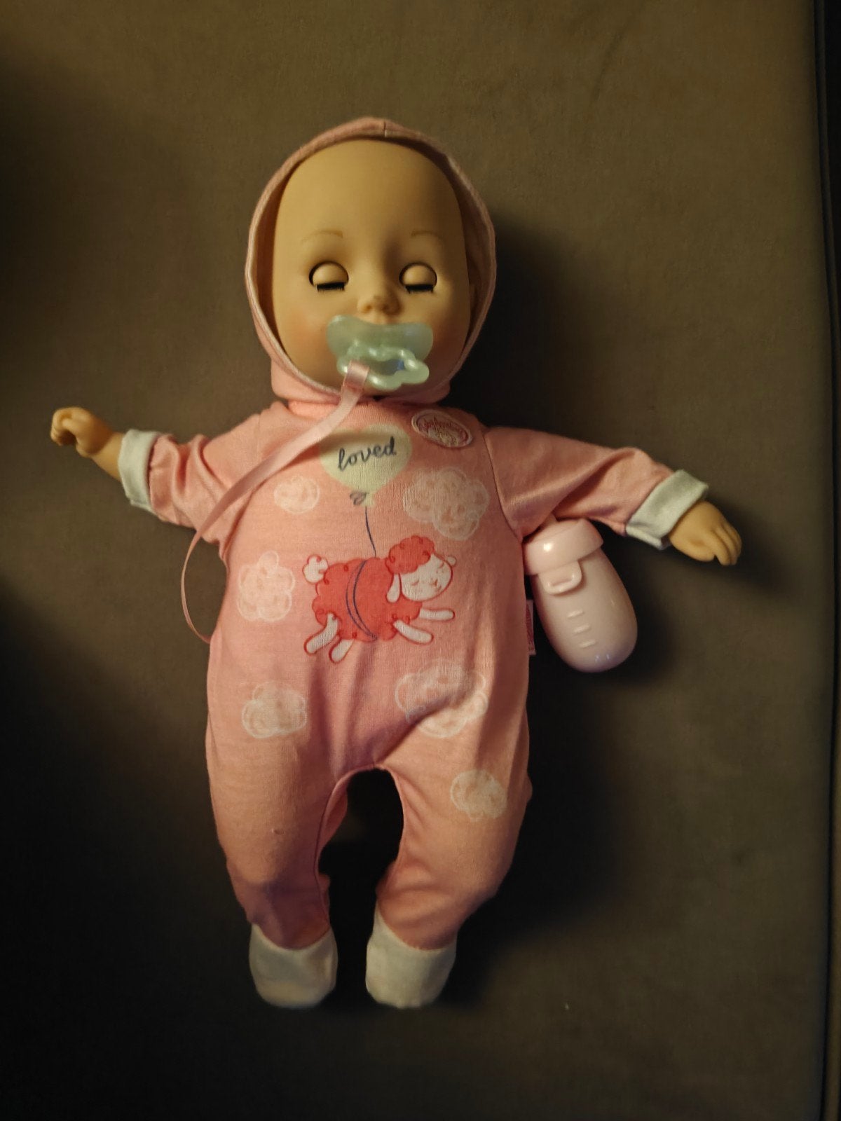 Baby Annabell pop met accessoires, Ophalen of Verzenden, Gebruikt, Babypop