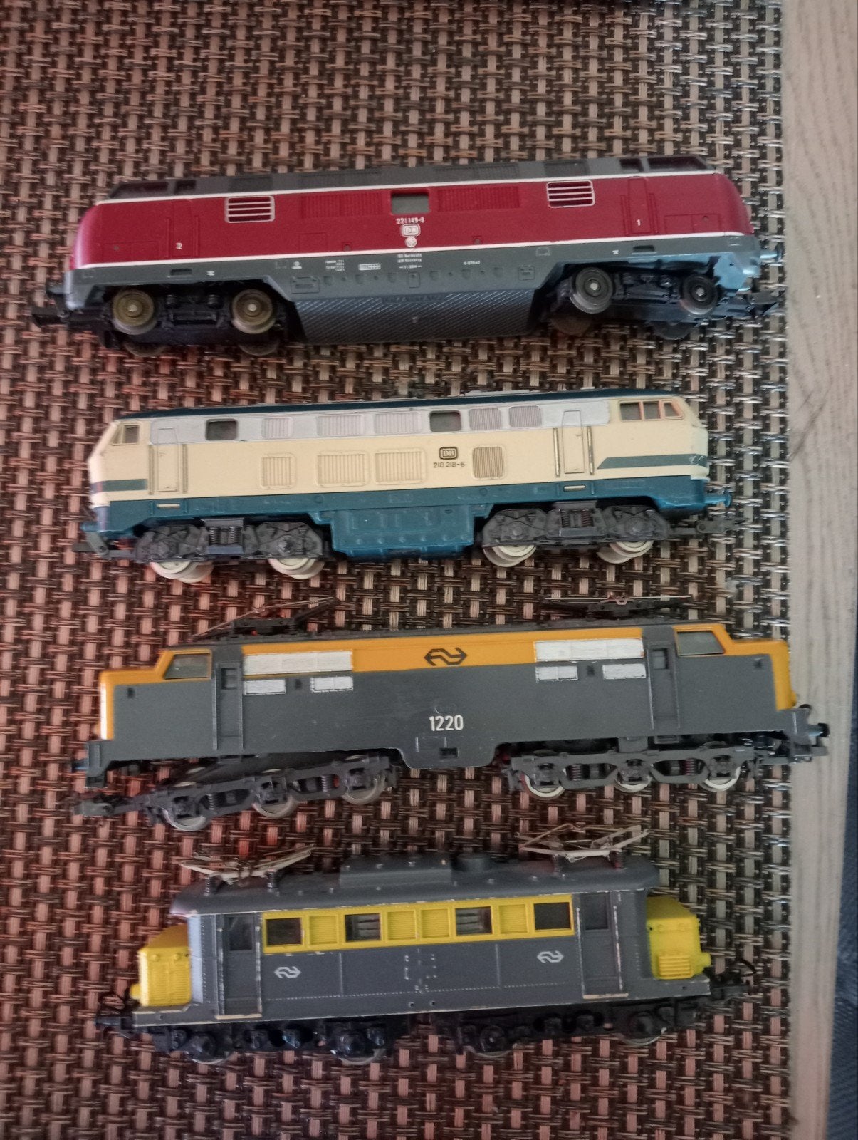 4x Lima Treinlocomotieven - Diverse Modellen, Hobby en Vrije tijd, Modeltreinen | H0, Ophalen of Verzenden