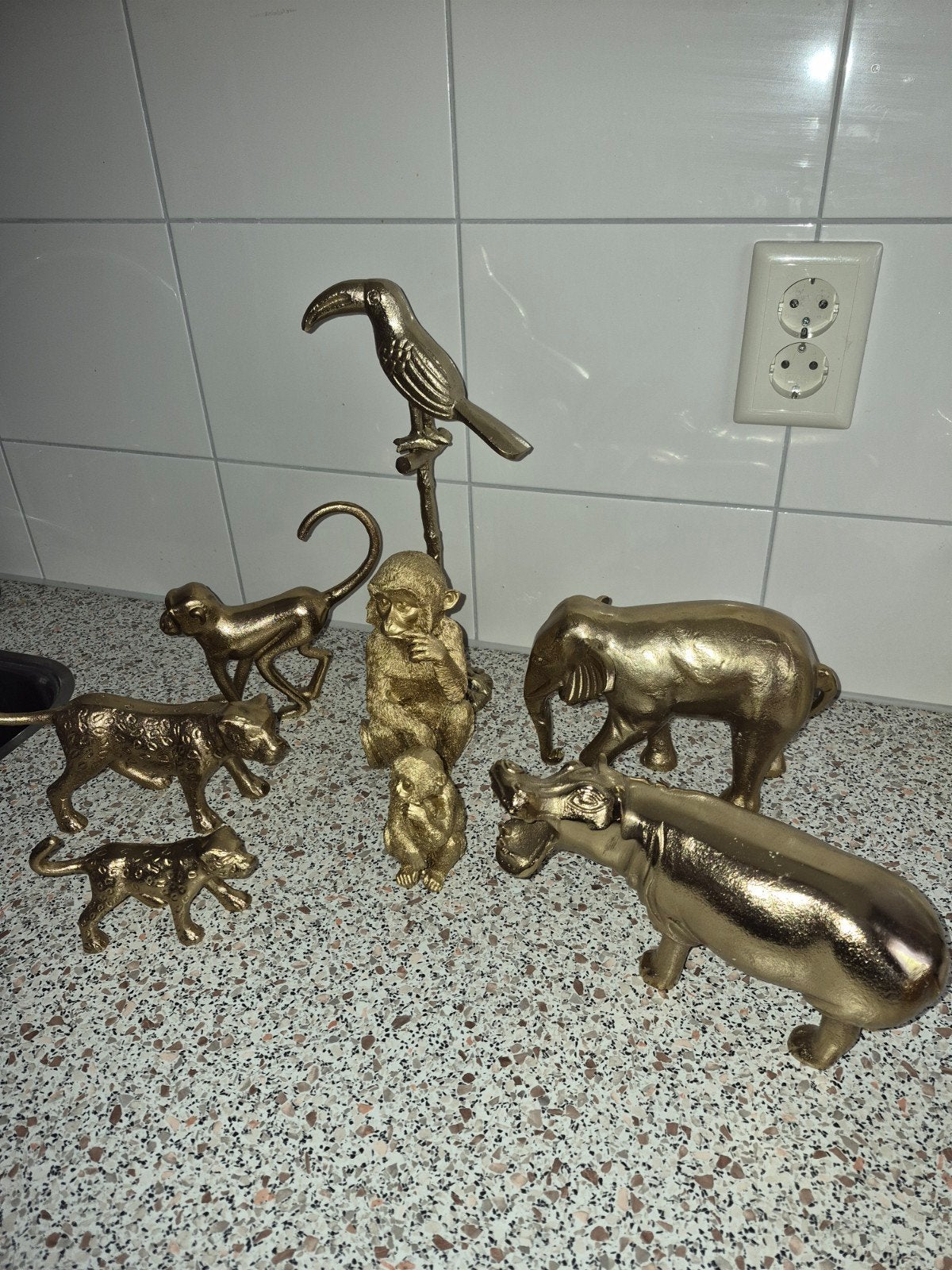 goudkleurige accessoires, Ophalen of Verzenden