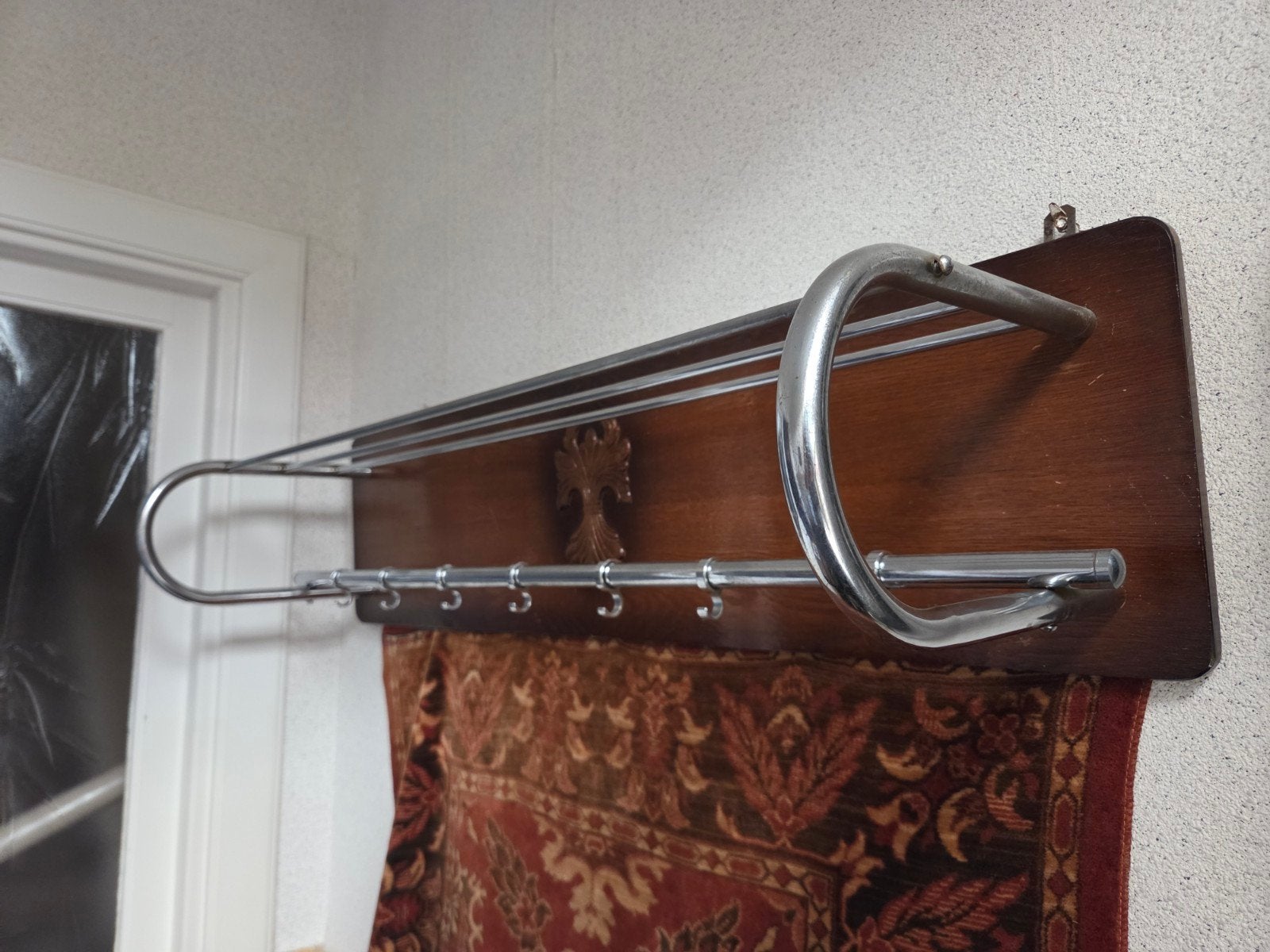 Retro vintage kapstok, Gebruikt, Minder dan 100 cm, Hout, Ophalen