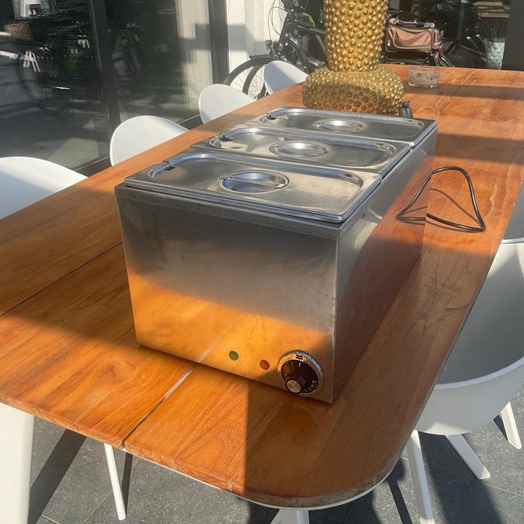Elektrische Bain Marie - RVS Warmhoudbak, Ophalen, Gebruikt