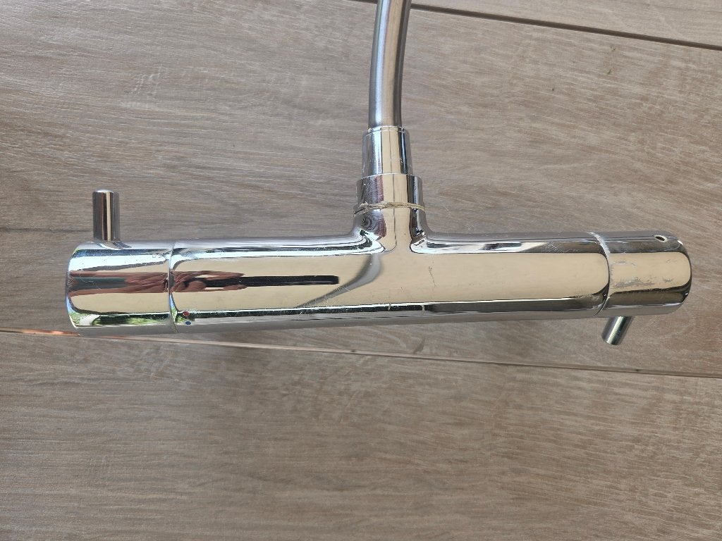 SANITAIR thermostaat kraan douche, Ophalen of Verzenden, Gebruikt, Chroom, Douche