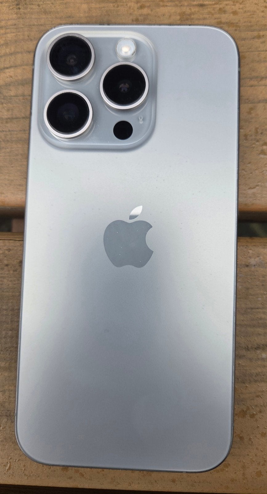 Apple iPhone 15 Pro 128 GB - Titanium - Goede staat, Telecommunicatie, Ophalen, 88 %, Zonder simlock, Zonder abonnement