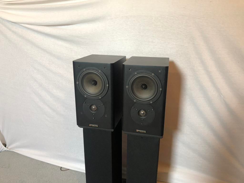 Visonik Evo 3, Gebruikt, 60 tot 120 watt, Front, Rear of Stereo speakers, Ophalen