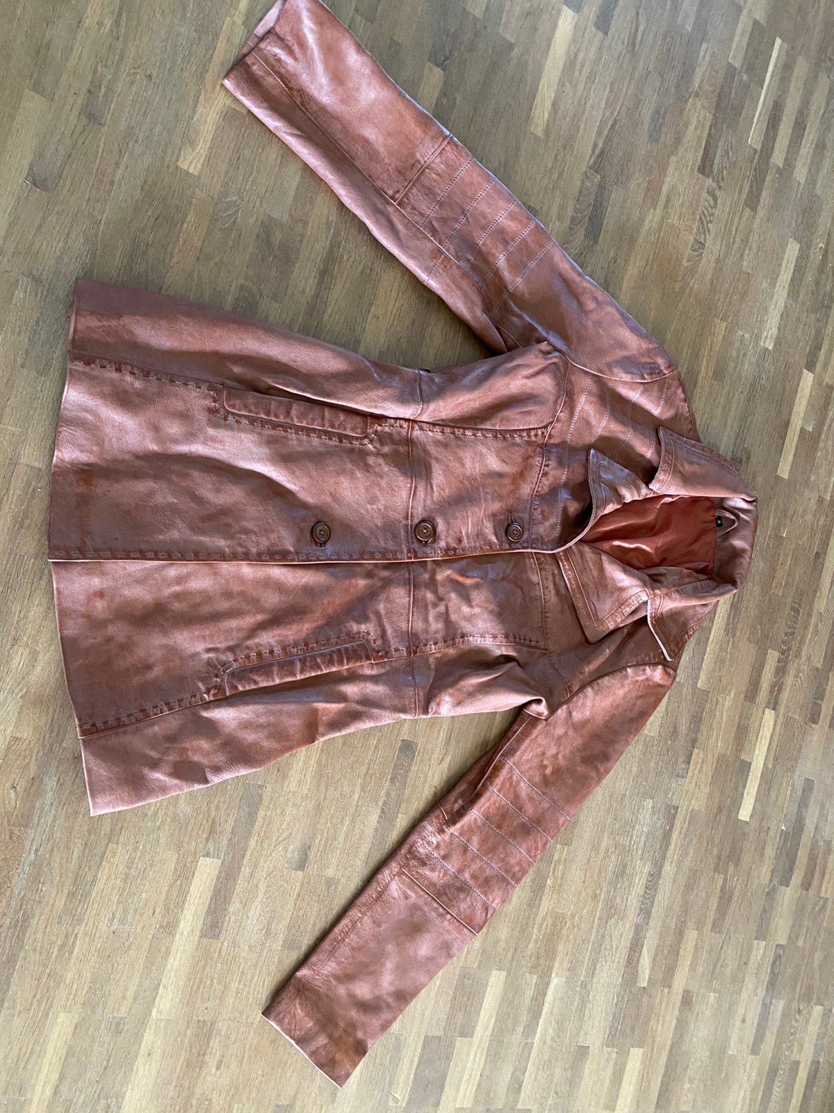 Leten nieuwe damesjas maat m, Kleding | Dames, Ophalen of Verzenden, Nieuw, Maat 38/40 (M), Bruin