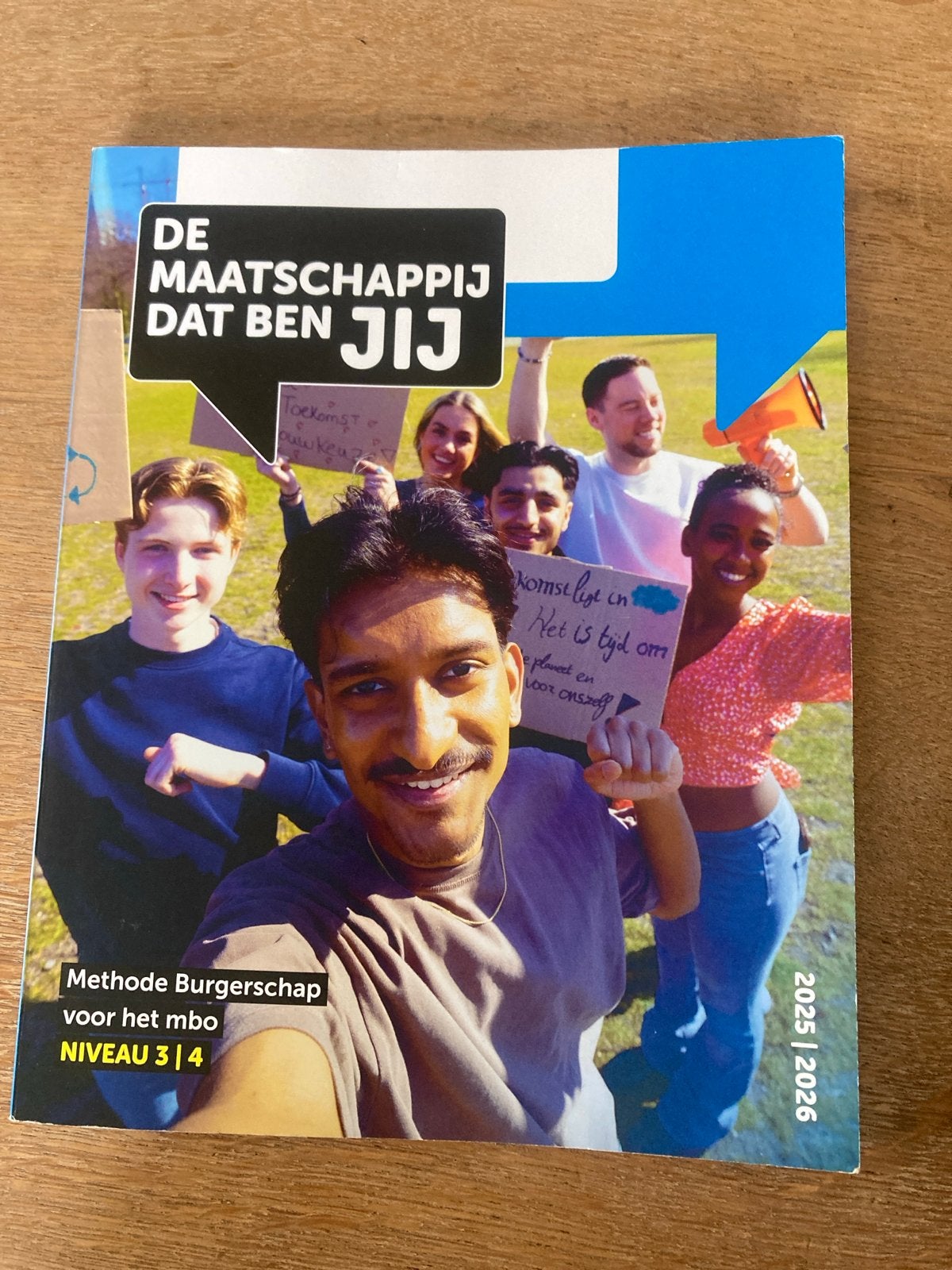 De Maatschappij Dat Ben Jij - Methode Burgerschap MBO, Boeken, Ophalen of Verzenden, Nieuw, Overige niveaus, Maatschappijleer