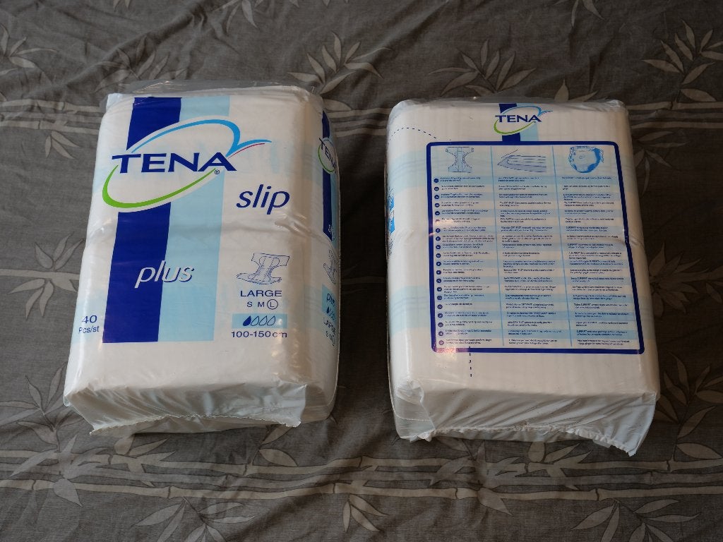Vintage Tena Slip volwassen luiers / pampers maat large, Diversen, Verpleegmiddelen, Verzenden, Nieuw
