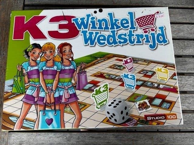 K3 Winkelwedstrijd, Een of twee spelers, Ophalen of Verzenden, Gebruikt, Studio 100