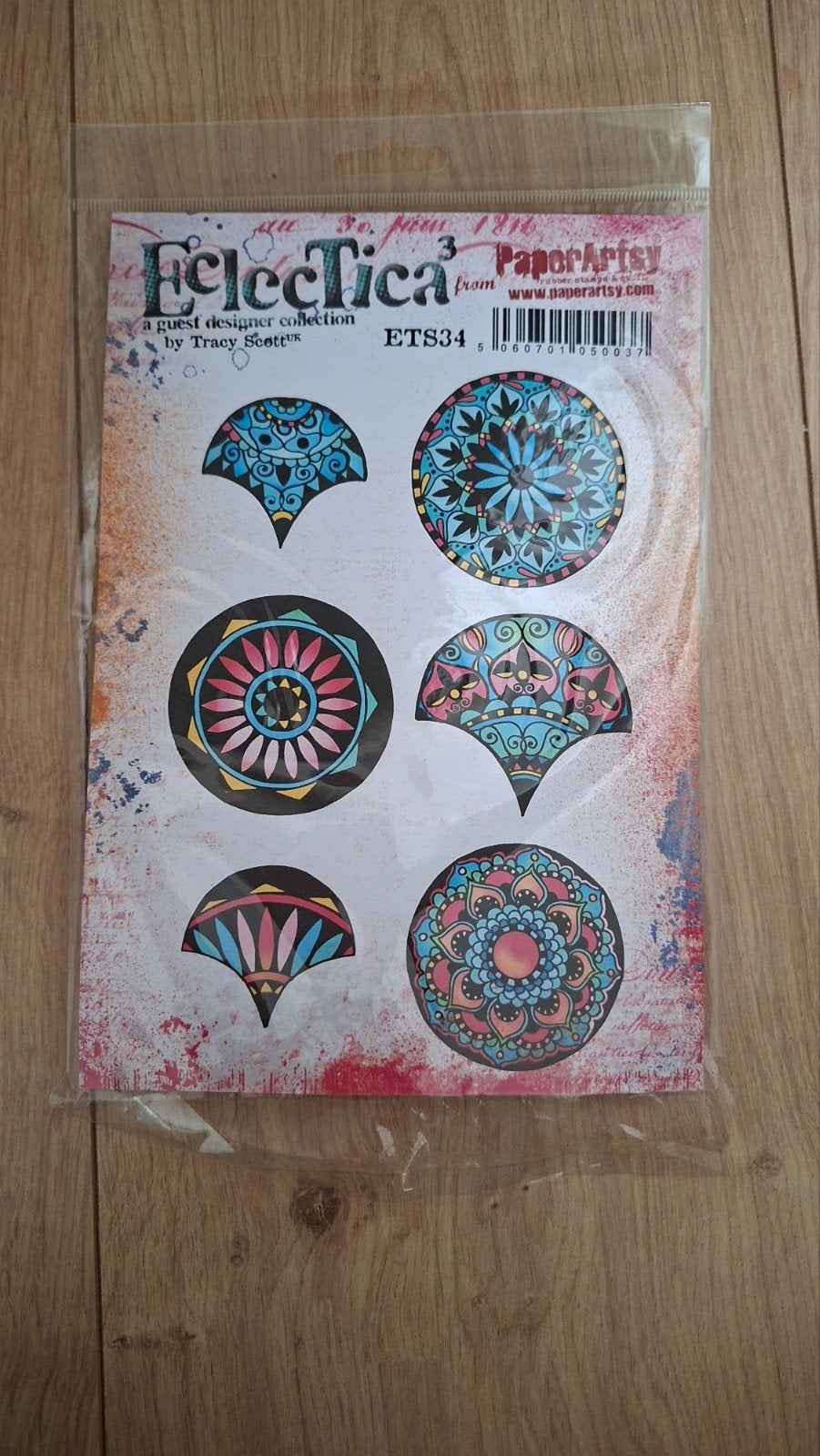 Eclectica by Tracy Scott stempels ETS34 - Paperartsy, Ophalen of Verzenden, Nieuw, Clearstamp
