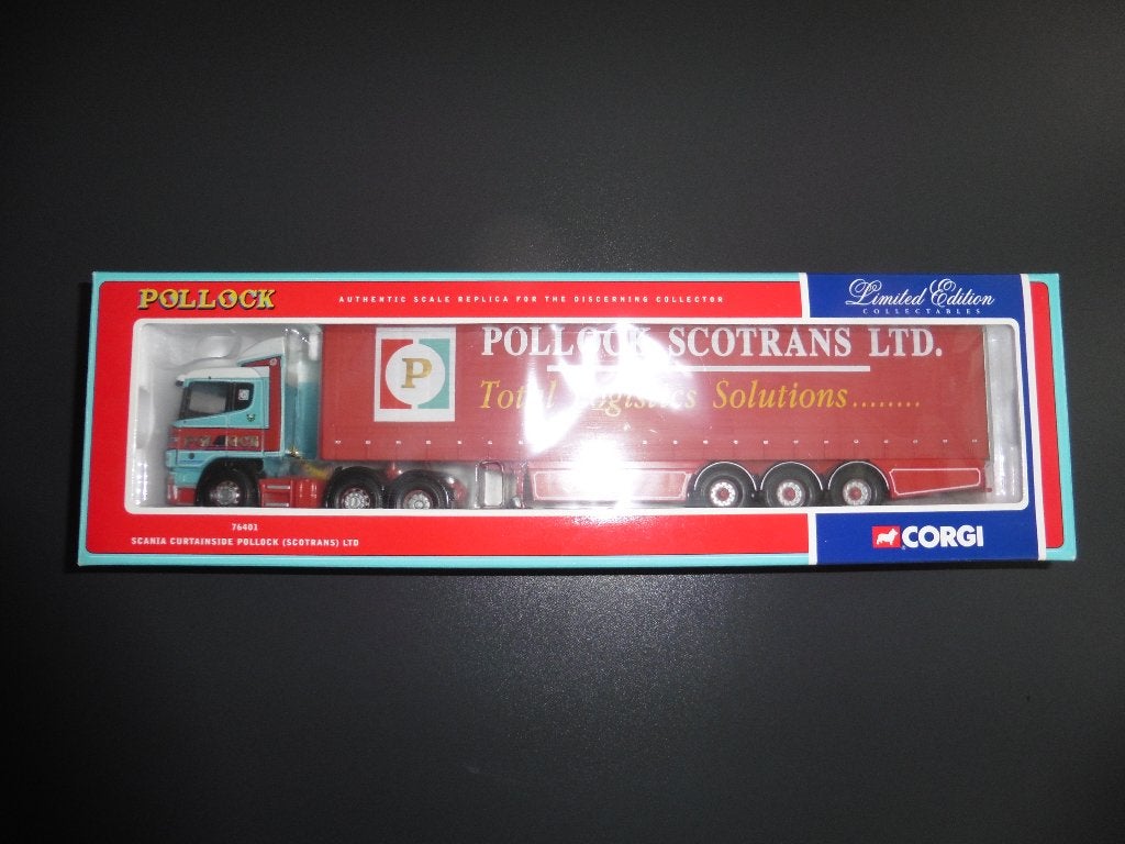 Corgi Scania Pollock., Ophalen of Verzenden, Nieuw, Bus of Vrachtwagen, Corgi