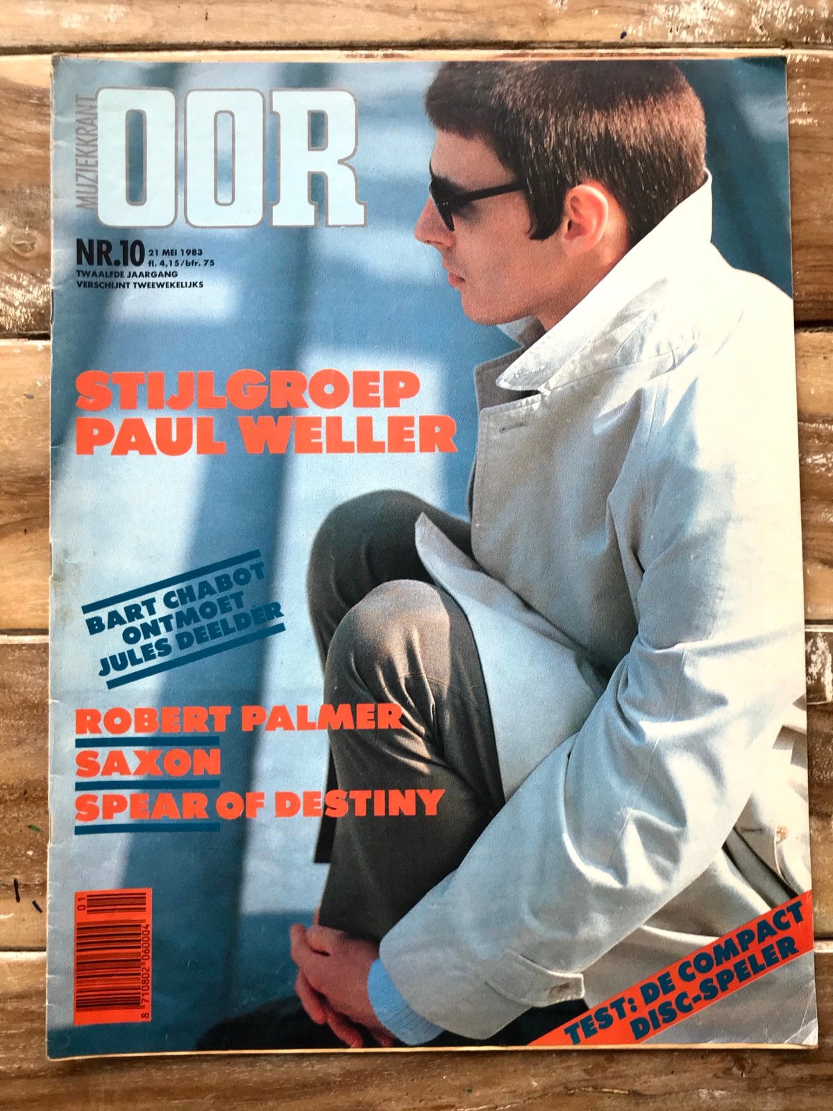 Muziekkrant OOR 1983 SAXON The Fixx PAUL WELLER China Crises, Ophalen of Verzenden, Gelezen, Muziek, Film of Tv