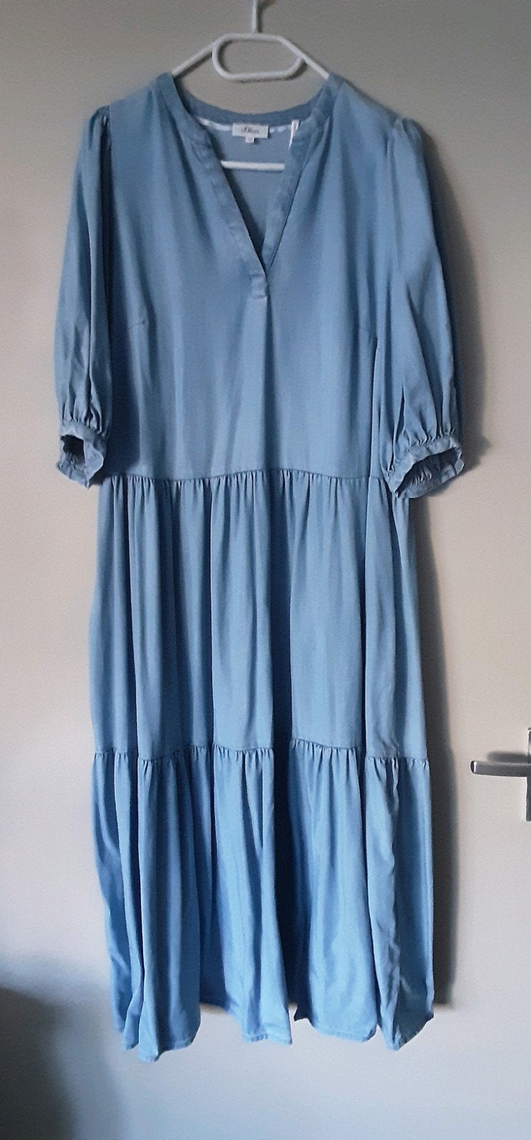 Spijkerjurk s.Oliver, Kleding | Dames, Jurken, Ophalen, Blauw, Maat 42/44 (L), Zo goed als nieuw