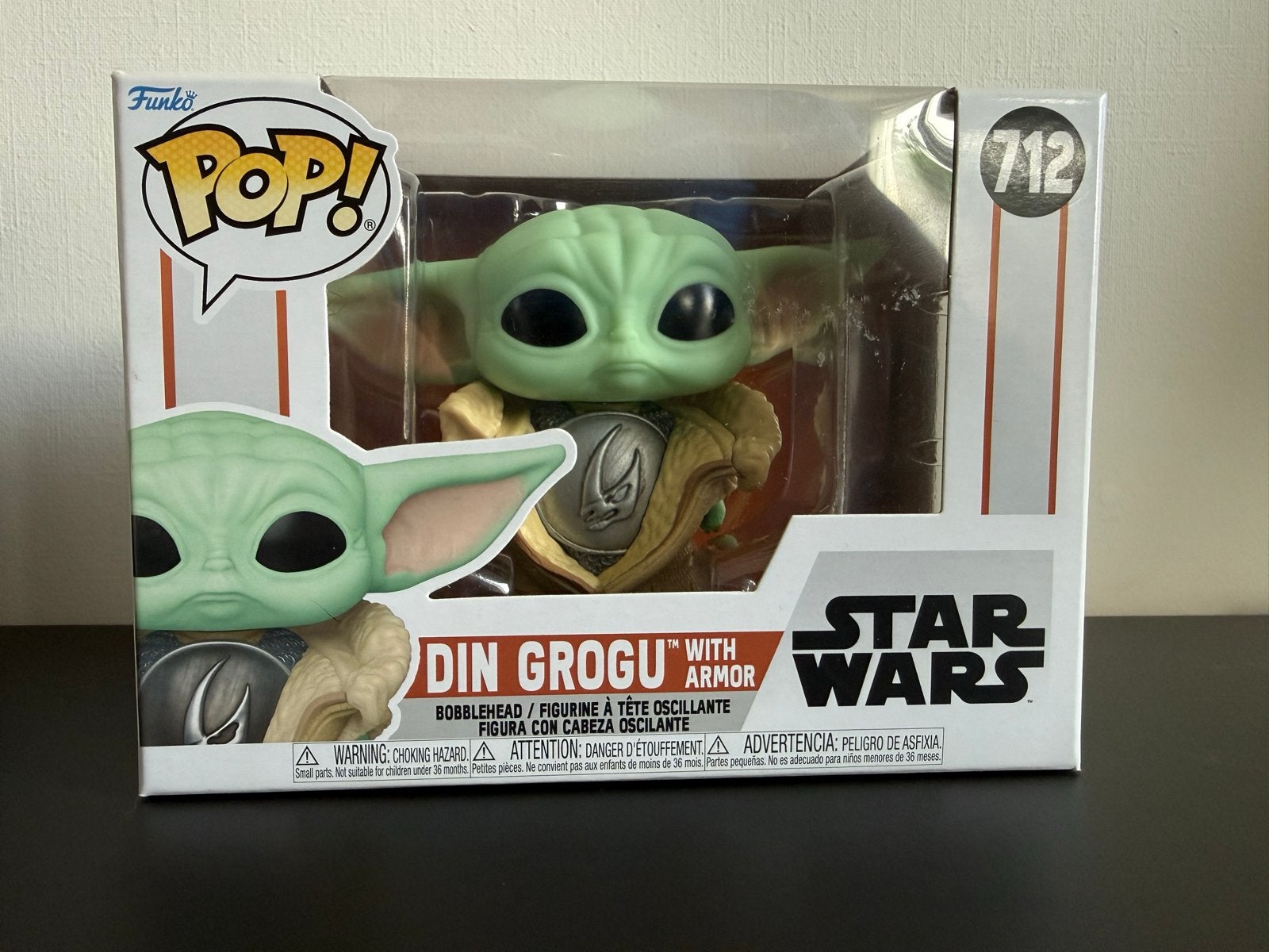 Funko Pop! Star Wars Din Grogu with Armor #712, Ophalen, Nieuw
