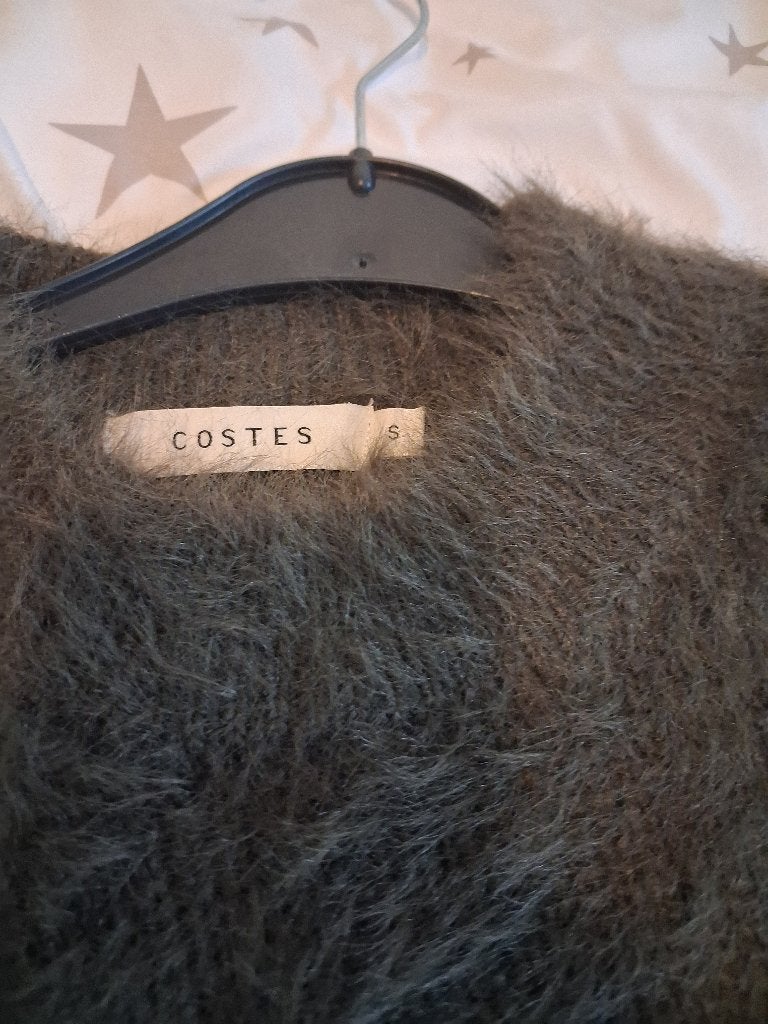 Costes mosgroene harige top/trui maat S/M broek maat L, Maat 38/40 (M), Ophalen of Verzenden, Zo goed als nieuw, Costes