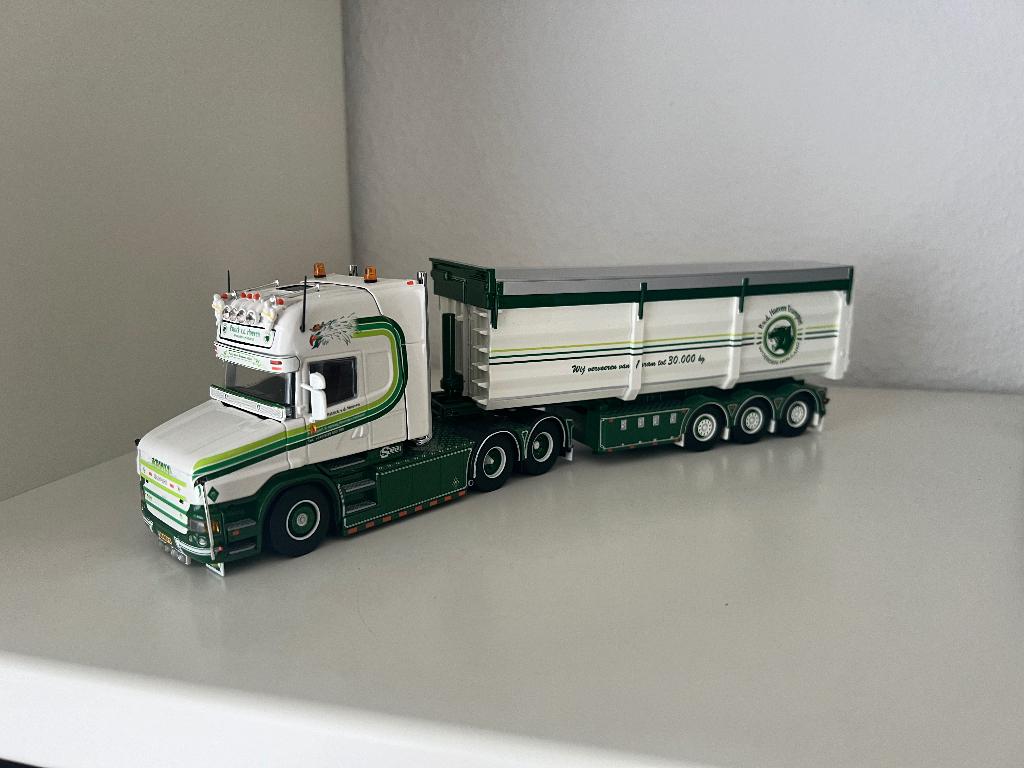 TEKNO PATRICK V.D. HOEVEN, Hobby en Vrije tijd, Modelauto's | 1:50, Verzenden, Gebruikt, Bus of Vrachtwagen, Tekno