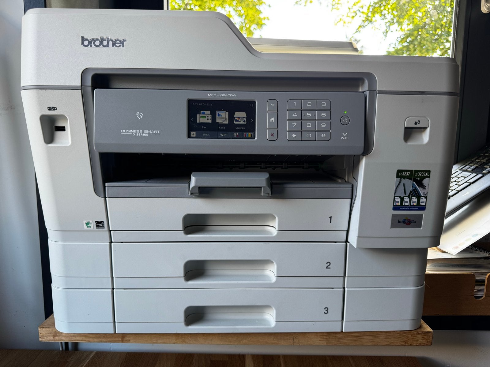 Brother MFC-J6947DW A3 All-in-one Inkjetprinter, Computers en Software, Printers, Ophalen, Gebruikt, Faxen, Inkjetprinter