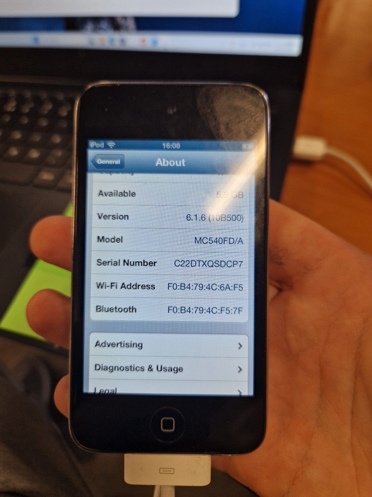 Apple iPod Touch 4G 8GB - Goed Werkend, Ophalen of Verzenden, Gebruikt, Touch, 2 tot 10 GB